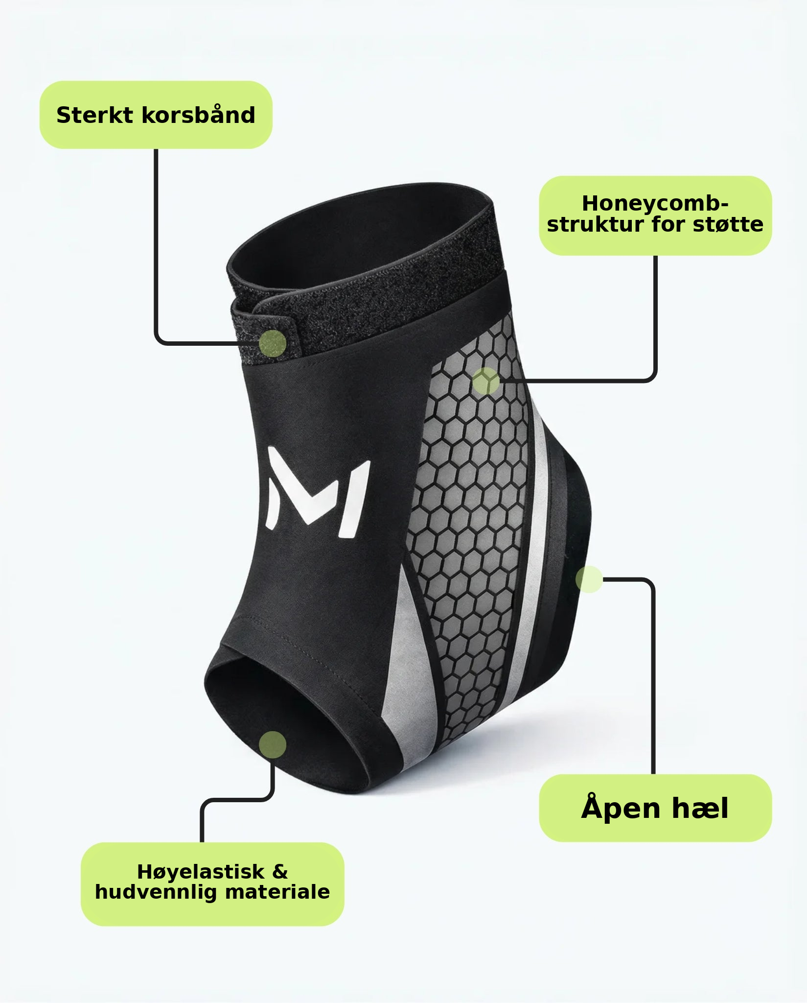 NORDIST M-Motion — Performance Ankelstøtte