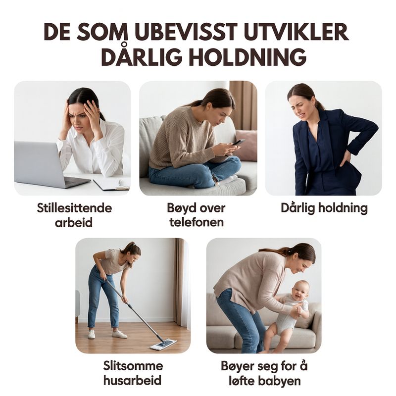 NORDIST Jelly POSTURA — Holdningskorrigerer