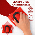 EdgeFlow Malerguide — skarpe kanter uten tape