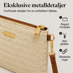 Elsa – Vevd stråveske & clutch