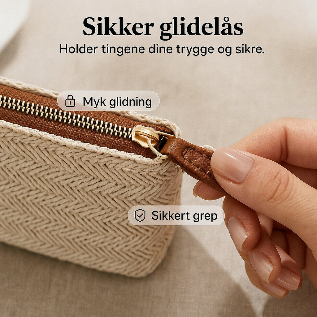 Elsa – Vevd stråveske & clutch