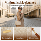 Elsa – Vevd stråveske & clutch