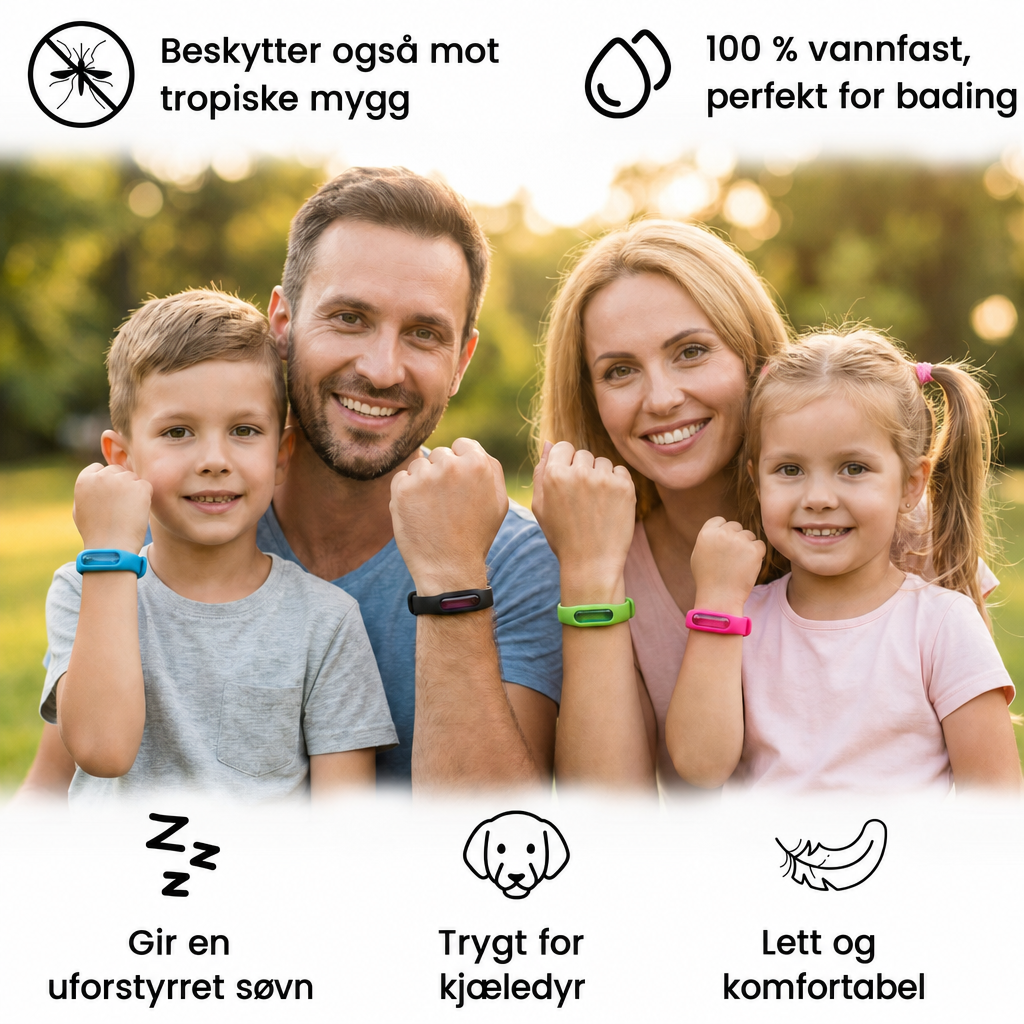 NORDIST Myggarmbånd