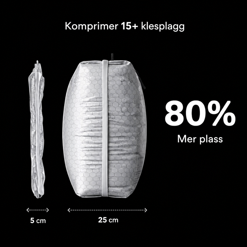 SpaceLuxe™ Reisesett | Ta med flere antrekk uten ekstra koffert