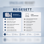 SpaceLuxe™ Reisesett | Ta med flere antrekk uten ekstra koffert