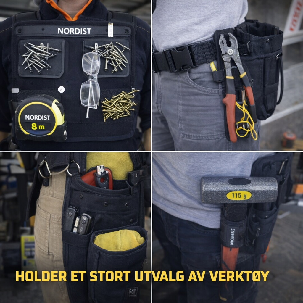 NORDIST MagMaster — Magnetisk verktøyholder for ekte arbeid
