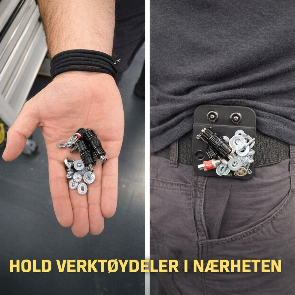 NORDIST MagMaster — Magnetisk verktøyholder for ekte arbeid