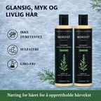 NORDIST Rosmarin Sjampo for Hårvekst