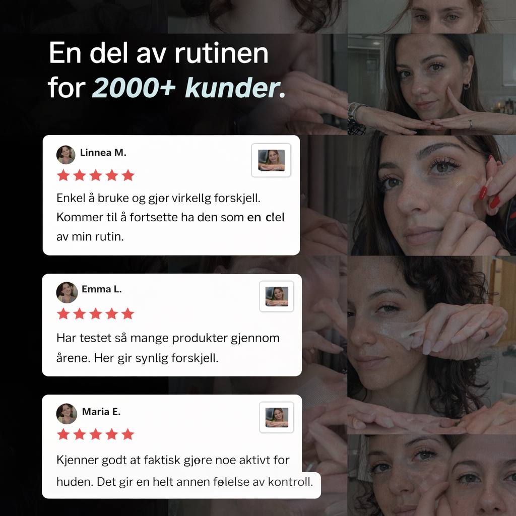 NORDIST Silikonteip — Klinisk testet silikon for glattere hud
