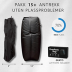 OverpackBag – Elektrisk vakuumbag som halverer bagasjen