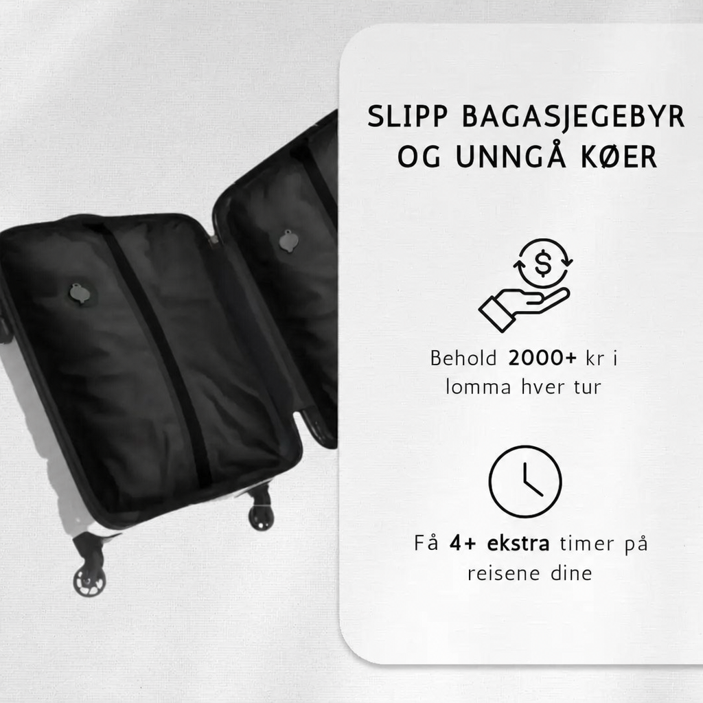 OverpackBag – Elektrisk vakuumbag som halverer bagasjen