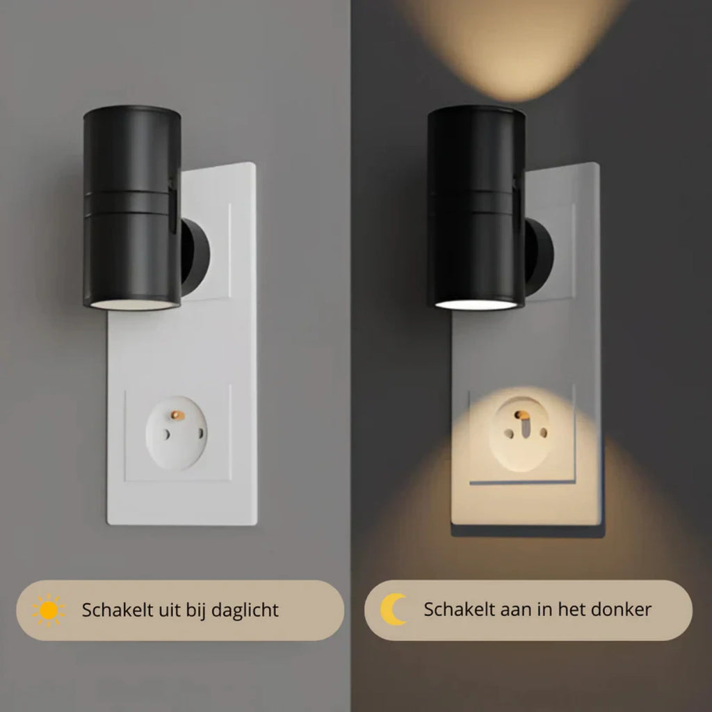 NORDIST™ Plugify — Smart Stikkontaktslampe