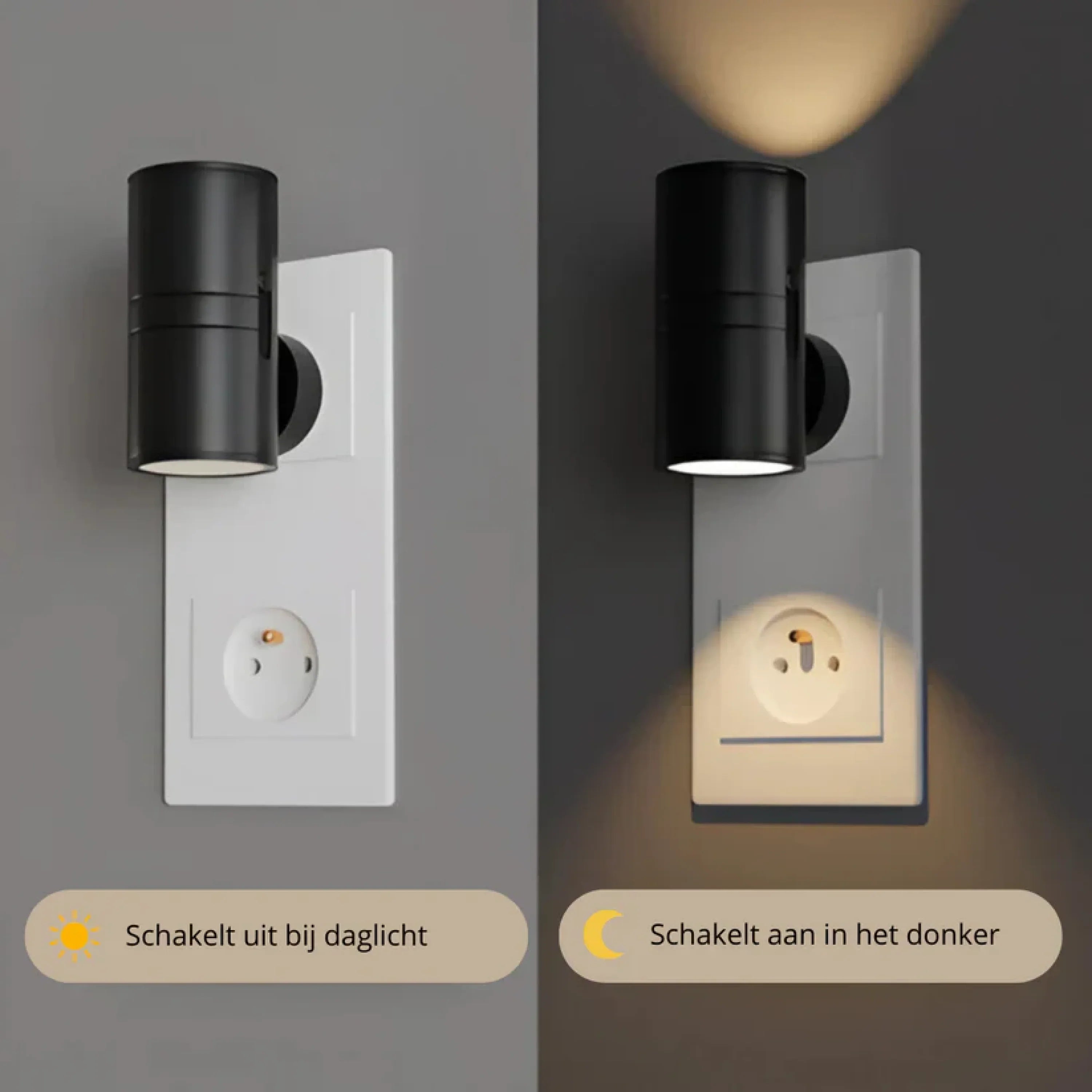 NORDIST™ Plugify — Smart Stikkontaktslampe