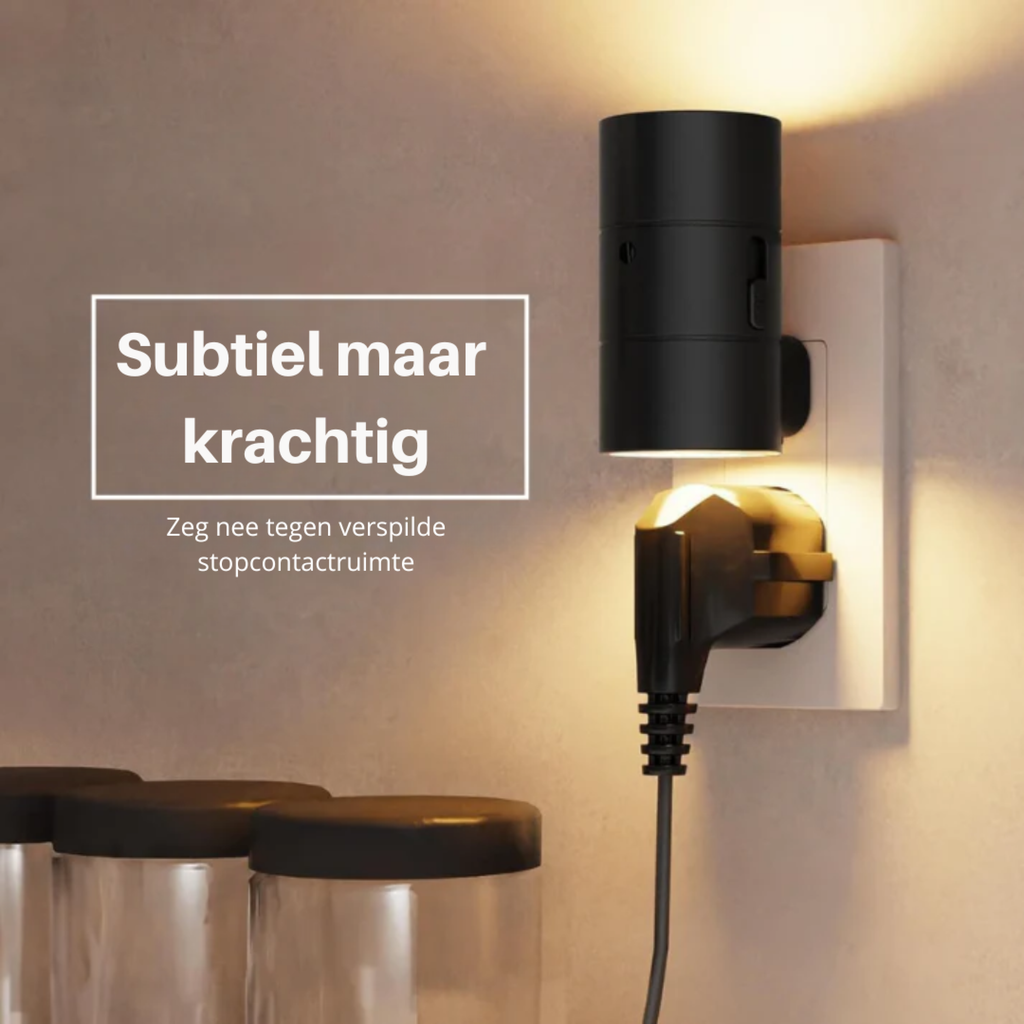 NORDIST™ Plugify — Smart Stikkontaktslampe