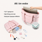 PuffyTote – Stilig, romslig og lett vatert shopper