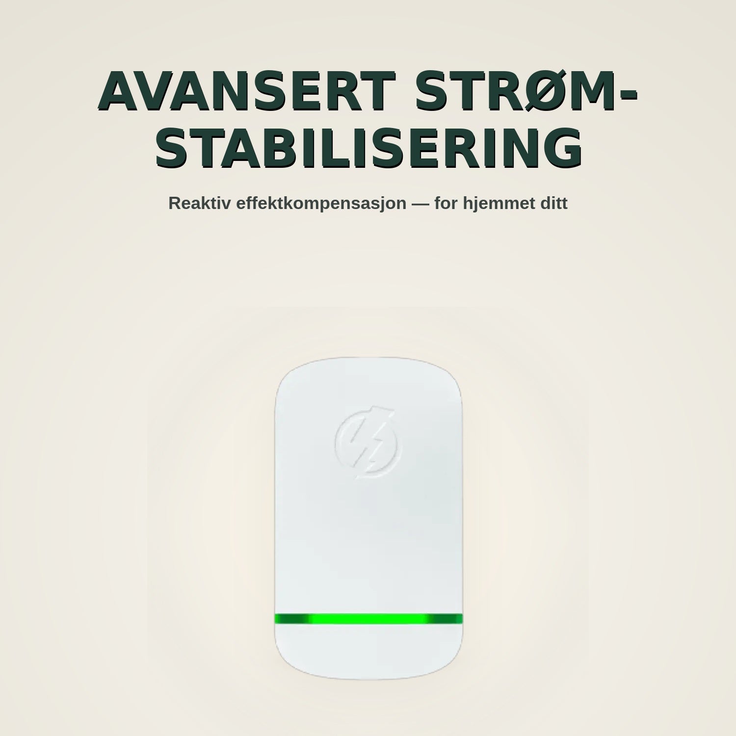 StopWatt — avansert strømstabilisering