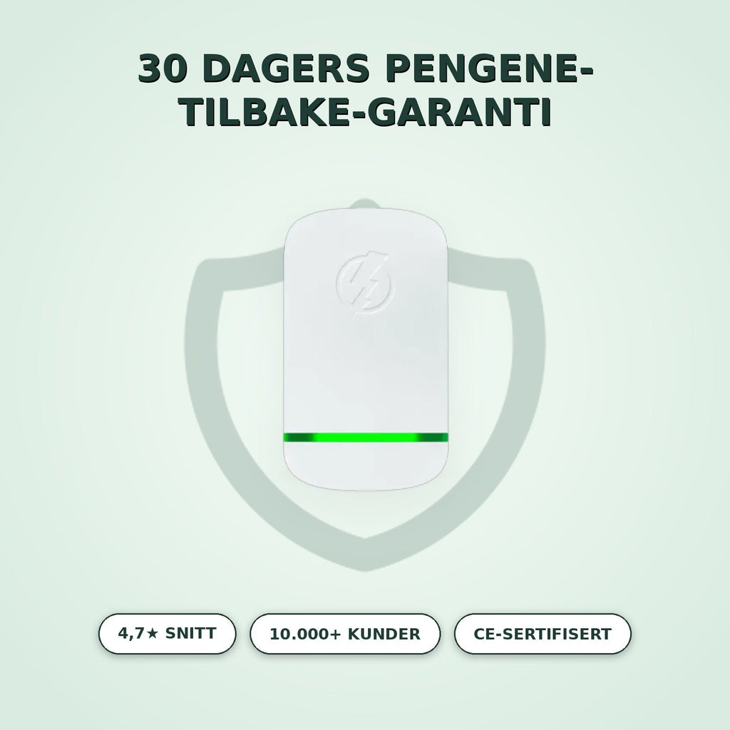 StopWatt — 30 dagers pengene-tilbake-garanti