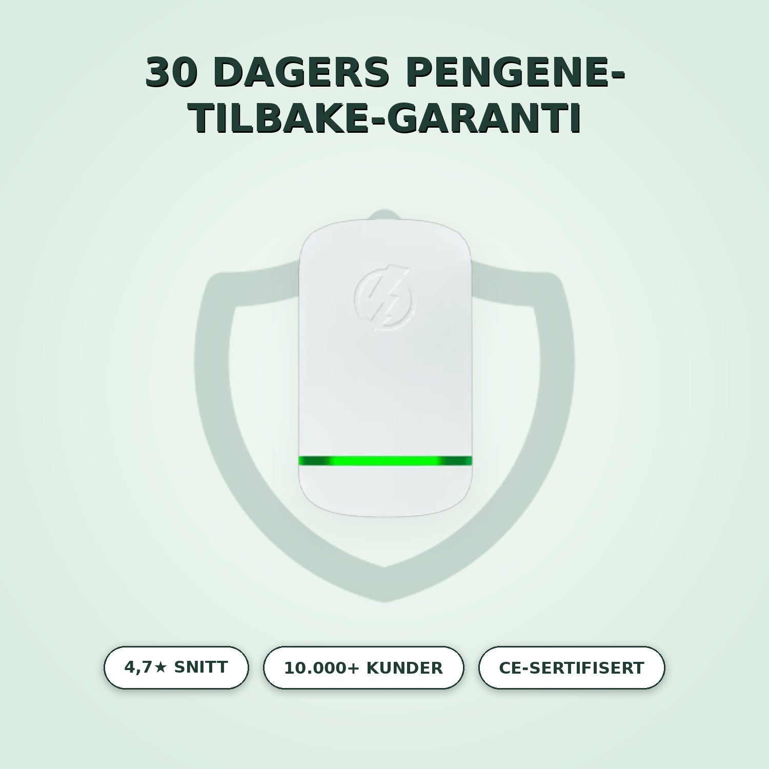 StopWatt — 30 dagers pengene-tilbake-garanti