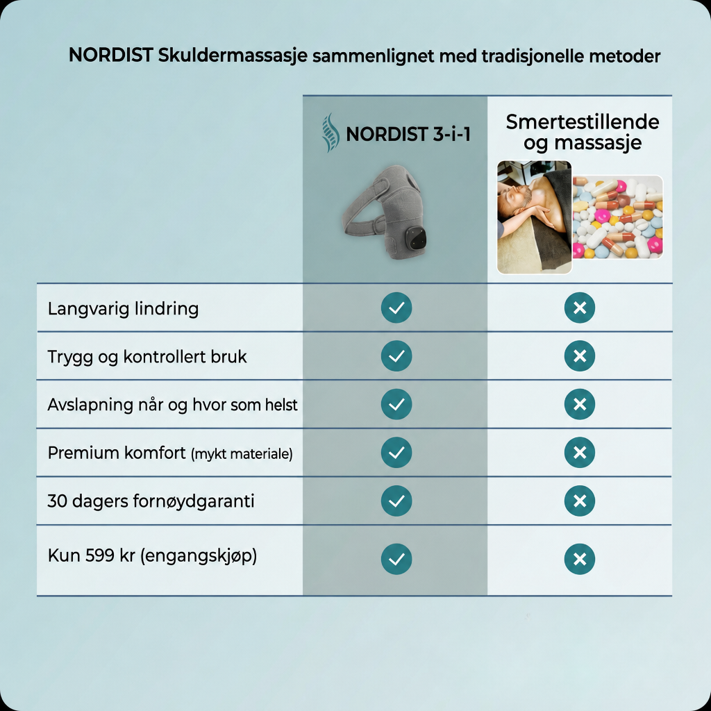 NORDIST Skuldermassasje 6