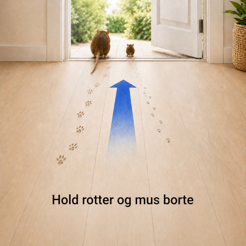 Ultralyd skadedyravviser – hold mus og rotter borte uten gift