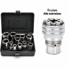 Universalpipe 10–19 mm – selvjusterende